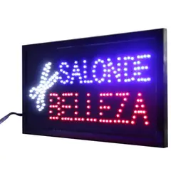 MOBLIHOUSE - Aviso LED 48X25 Salon de Belleza