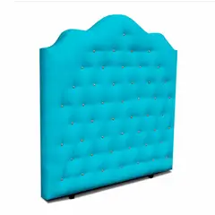 MAGIC CLASS - CABECERO DEACON DE PISO 90X120 ECOCUERO AZUL