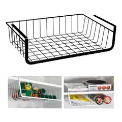 GENERICO - Cesta Organizador Estante Auxiliar Almacenamiento Metalico