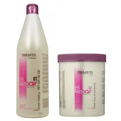 SALERM - Shampoo + Mascarilla Hi Repair 1L