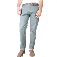ARANZAZU - Pantalón slim casual dril elástico