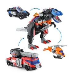 VTECH - SwitchGo Dinosaurio 3en1 Rescue Rex Sonidos