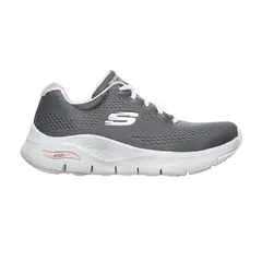 SKECHERS - TENIS GRIS PARA DAMA SK ARCH FIT GRAYPINK 149057GYPK