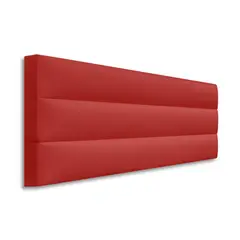MAGIC CLASS - CABECERO FLOTANTE PEARL100X60 MICROFIBRA ROJO