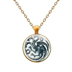DAYOSHOP - Collar Casa Targaryen Juego De Tronos Unisex + Estuche