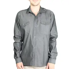 ARANZAZU - Camisa en dénim con bolsillos en pecho