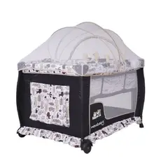 MAXIBABY - Corral Musica Vibracion Luces Mecedora Para Bebe