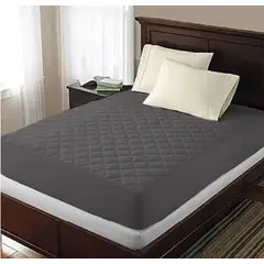SIRENITAS - Protector de colchón Ajustable acolchonado Cama King Gris