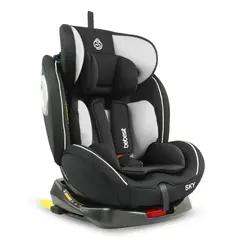 BEBESIT - Silla De Bebé Para Carro Sky 360 Isofix Gris.