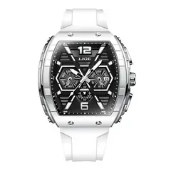 LIGE - Reloj de Caballero Análogo Original Resistente agua