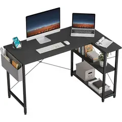 GENERICO - Escritorio En L Study Kabboa Para Computador Con Bolsa Y Multitoma
