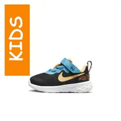 NIKE - TENIS BEBE REVOLUTION 6 LIL TDV NEGRO