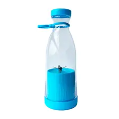GENERICO - Licuadora Portátil 380 ML Azul.