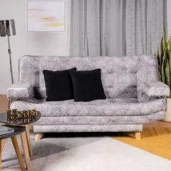 ARMONIA HOME - Sofá Cama Valencia Marmol Plata 3 PTOS