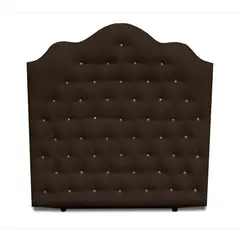 MAGIC CLASS - CABECERO DEACON DE PISO200X120 MICROFIBRA CAFÉ