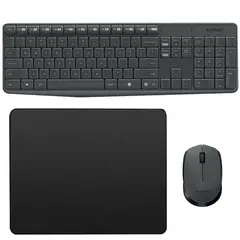 LOGITECH - Combo Inalámbrico Mk235 + Pad Mouse Small 25x21cm