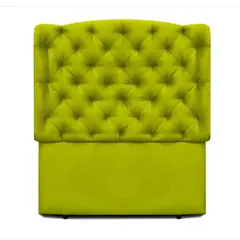 MAGIC CLASS - CABECERO ROYAL DE PISO140X120 MICROFIBRA VERDE