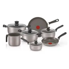 IMUSA - BATERIA DE COCINA 11 PIEZAS ANTIADHERENTE
