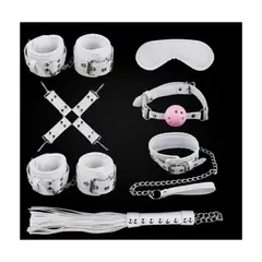 GENERICO - Kit erótico Bondage Sado sexual Fiore CamToyz Blanco BDSM