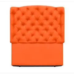 MAGIC CLASS - CABECERO ROYAL DE PISO160X120 MICROFIBRA NARANJA