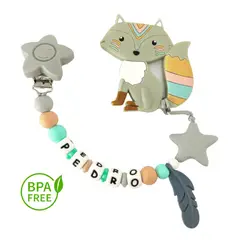 MAMI MAUSS - Chupetero con el nombre de tu bebé