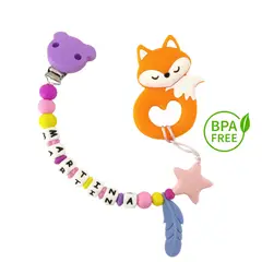 MAMI MAUSS - Chupetero con el nombre de tu bebé