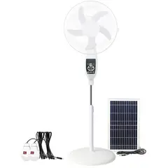 ONE PIXEL - Ventilador De Pie Con Control Remoto Oscila 90°