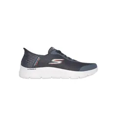 SKECHERS - Tenis Hombre Slip Ins Go Walk Flex - Gris-Blanco