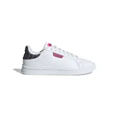 ADIDAS - Tenis Mujer Court Silk - Blanco - Rosado.-_.