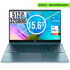 HP - PAVILION INTEL CORE I5-1235U SSD 512GB RAM 32GB LED 15,6 FULL HD