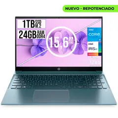 HP - PAVILION INTEL CORE I5-1235U SSD 1TB RAM 24GB LED 15,6 FULL HD