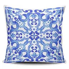 TAYRONA STORE - Funda Cojin Sin Relleno Azulejos Portugueses 06