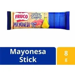 FRUCO - Mayonesa Stickpack X 8g - 102 Unidades