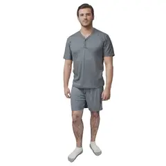 ROMANELLA - Pijama de short Criestian CC para hombre