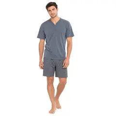 ROMANELLA - Pijama de Short para Hombre Cristian CC