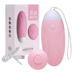 LILO - Huevo Vibrador Consolador A Control Con Textura