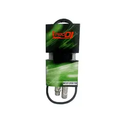 PRO DJ - Cable de micrófono XLR de 1 metros Negro