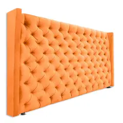 MAGIC CLASS - CABECERO MIDNIGHT120x150 ECOCUERO NARANJA