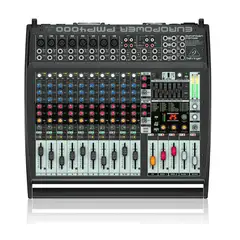 BEHRINGER - Consola amplificada 1600 Watts 16 canales PMP4000 Negro