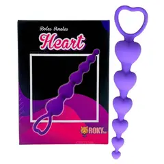 GENERICO - Bolas Anales Plug Dilatador Anal En Silicona Juguete Sexual Morado