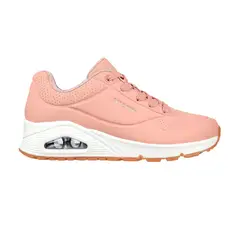 SKECHERS - TENIS ROSADO PARA DAMA SK UNO STAND ON AIR BLUSH 73690BLSH