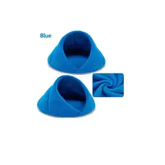 SOLEPET - CAMA CUEVA PARA MASCOTAS AZUL TALLA XS