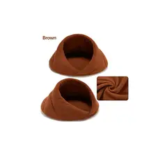 SOLEPET - CAMA CUEVA PARA MASCOTAS CAFE TALLA XS
