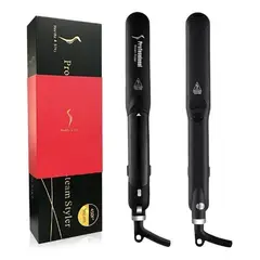 GENERICO - Plancha Cabello Healthy Professional Vapor Placas Titanium