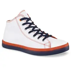 CROYDON - Tenis Casuales Squid Alto Blanco para Niño
