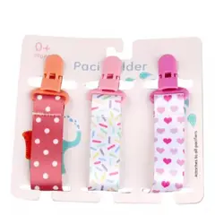 MUNDO BEBE - Cadena Soporte Chupo X3 Correa Bebes Niña