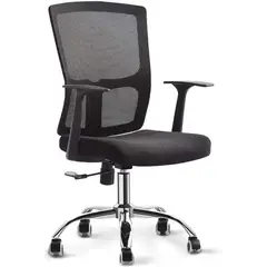 MOBLIHOUSE - Silla Oficina Luxury Negra