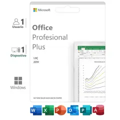 MICROSOFT - Office Profesional Plus 2019 1 PC Original