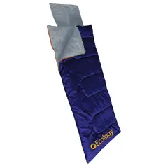ECOLOGY - Sleeping Bag Saco De Dormir Con Almohada G-Azul