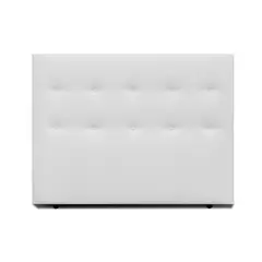 MAGIC CLASS - CABECERO PLANE DE PISO160X120 ECOCUERO BLANCO